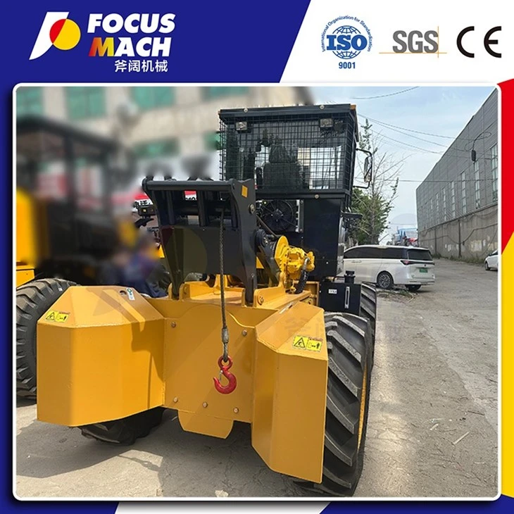 3 Ton Wheeled Skidder / Log Skidding Machine For Forestry high quality