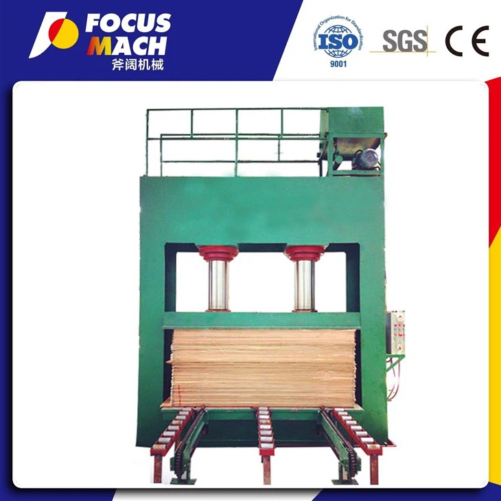 Heavy Duty Veneer Cold Press Machine For Plywood Production Line