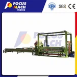 Stroj za oblikovanje vezanega lesa