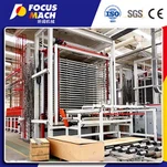 Stroj za vroče stiskanje opažev iz vezanega lesa